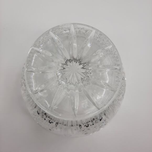 ShannoN Crystal by Godinger Lead Crystal Hospitality Pineapple Footed Bowl - Picture 7 of 16